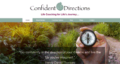 Desktop Screenshot of confident-directions.com